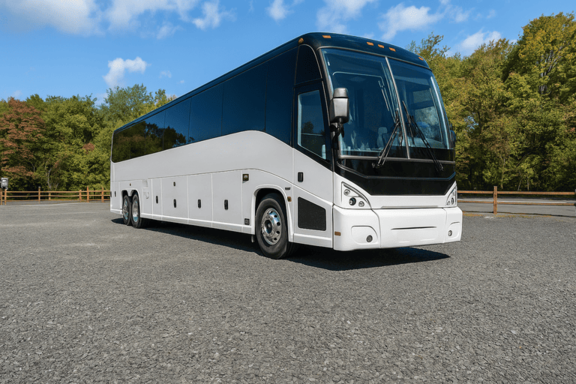Charter Bus Rental Madera 56 Passenger Charter Bus